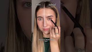 Rory vs Lorelaiwhich side to you prefer🫶 #makeup #makeuptrends #gilmoregirls