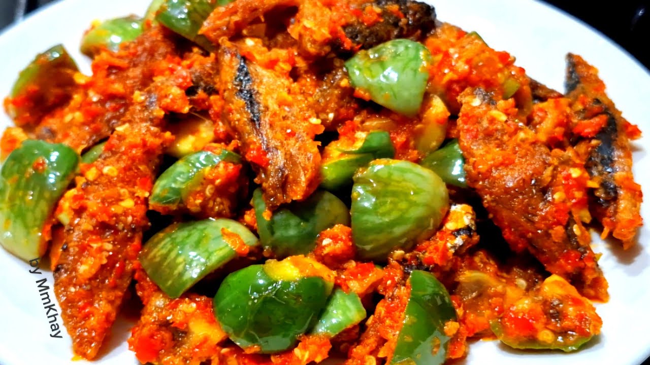 JANGAN HANYA DILALAP.... ‼️ Masak Balado Terong Lalap Dan Ikan Pindang Ini Enak Bikin Boros Nasi