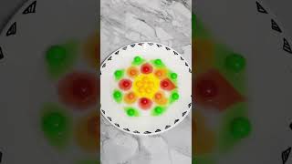 Colorful Candy Water Art Experiment #candyeartexperiment #colorfulscience  #watercolorillusion