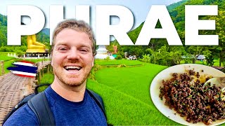 QUIET LIFE and FOOD in RURAL Thailand 🇹🇭 Discover PHRAE