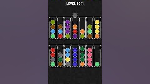 Ball Sort Puzzle Level 8041