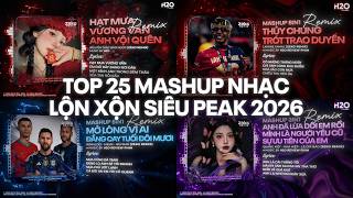 TOP 25 MASHUP NHẠC LỘN XỘN SIÊU PEAK 2026 - Nhạc Cãi Lộn Remix 🎼 Mashup Thập Cẩm TikTok Triệu View