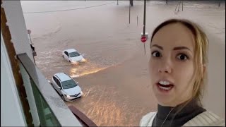 Vlog: потоп в Турции: такого я не видела! Затоплен наш гараж с машиной. Люди плывут...