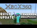 Minecraft XBOX 360 - Quick Little Update [Lets Play Ep 36]