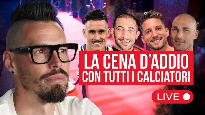 ADDIO HAMSIK 🥂 Cena e red-carpet con Mertens, Callejon, Gargano, Cannavaro e tutti gli altri!