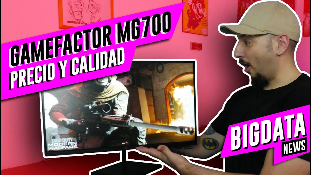 Monitor Gamer ECONOMICO Game Factor MG700 🔥 Unboxing y Primeras  impresiones MONITOR GAMING 144hz QHD - YouTube