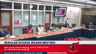 Regular School Board Meeting - May 28, 2026
