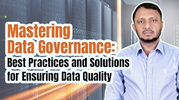 What Are the Key Components of Data Governance for Ensuring Data Quality? | Dr. Imad Syed