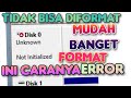 Hardisk Eksternal Terbaca Cara Memperbaiki Flashdisk Hardisk hdd Yang Tidak Terbaca di PC laptop