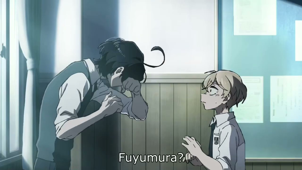 Sanda consola a Fuyumura (Sanda ep 12)