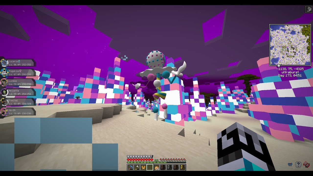 Pixelmon 19 ผจญภัยโลก ultra wormhole กัน!!! YouTube