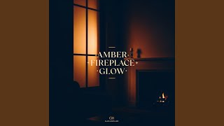 Amber Fireplace Glow