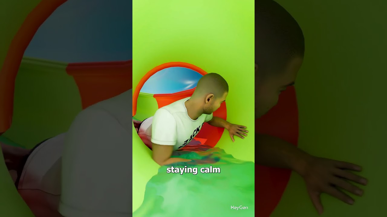 "How to Survive Getting Stuck in a Water Slide!" 