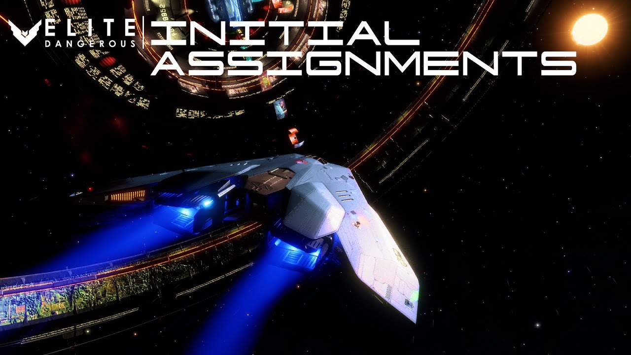 Initial Assignments - Elite: Dangerous (Flight Assist Off)