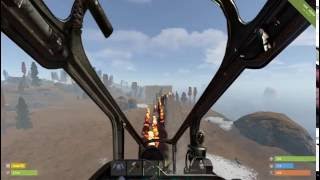Rust Helicopter Attack