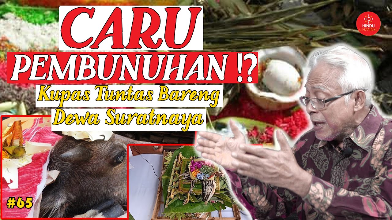 MATA AIR | Ternyata Ini Makna Caru yang Wajib Diketahui❗