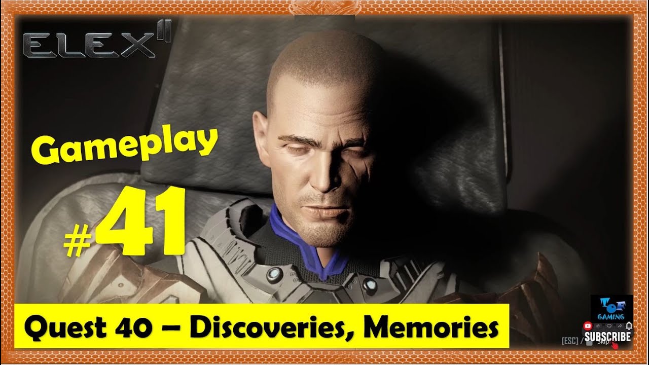 Elex 2 - Discoveries | Memories, Ask Thialg about Dawkins, Talk to Dawkins | Gameplay 41