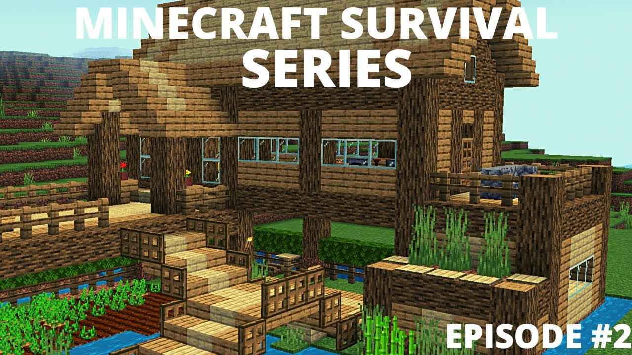 Finally made my new house in MINECRAFT PE | Survival series | Episode ...