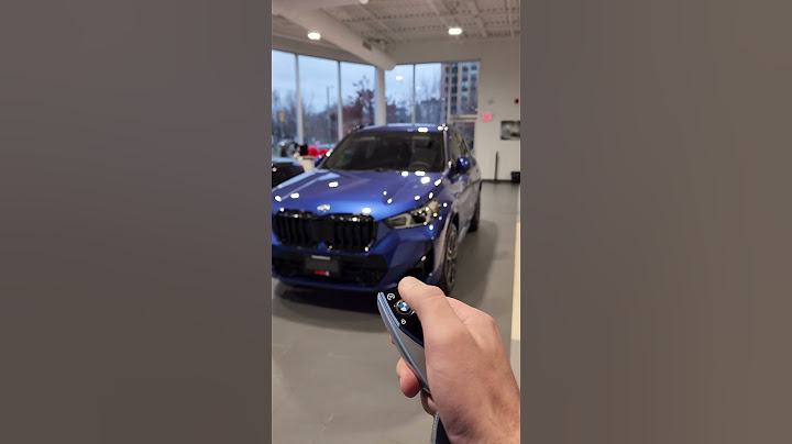 How to activate the remote start in a BMW