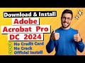 How to Download and Install Adobe Acrobat Pro DC in 2024 Full Version Trial without Credit Card