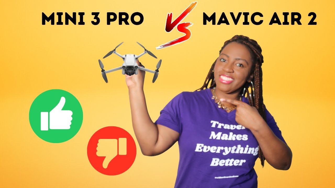 DJI Mini 3 Pro vs Mavic Air 2 comparison - YouTube
