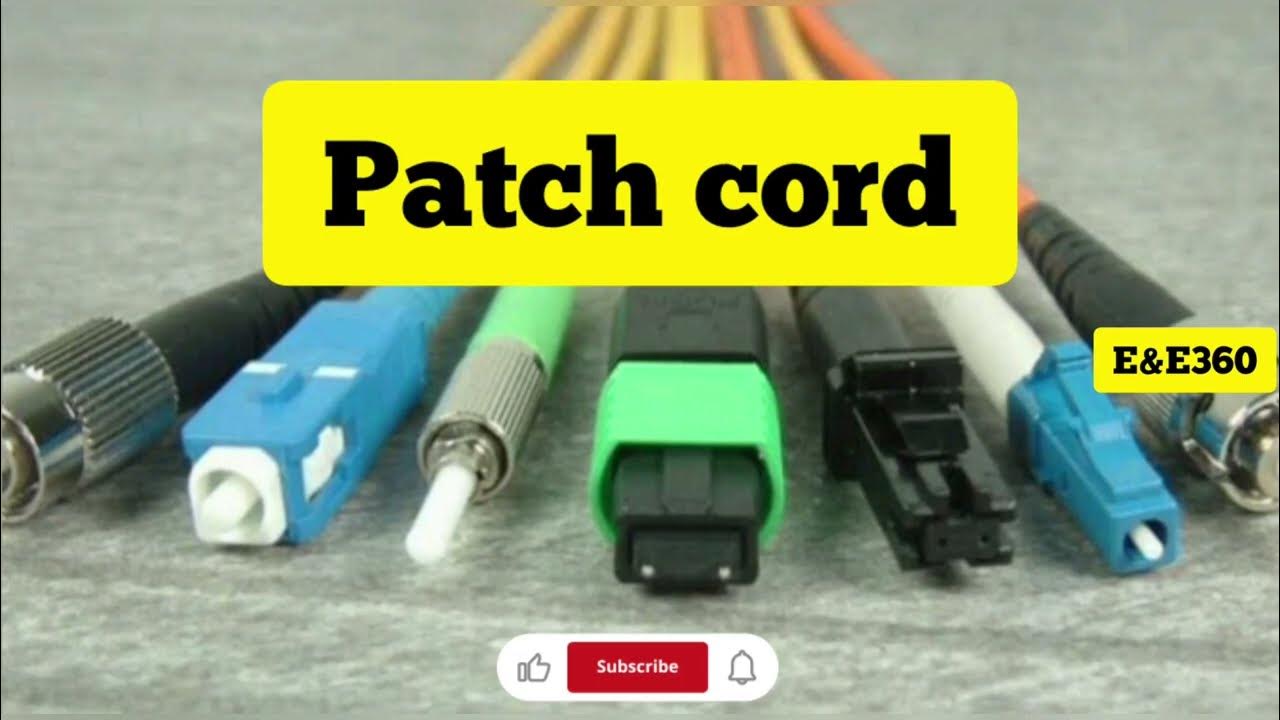 OFC Patch CordWhat is Patch CordPatch cord TypesSTSCFCLCMTRJE2000VF45Explain tamilE