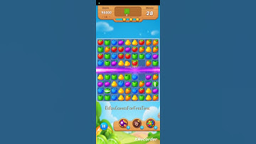 Fruit Garden Blast - cute match 3 puzzle game Level 6 gameplay #walkthrough #games #gaming