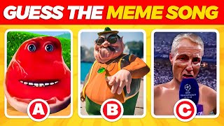 Guess The Meme Song  Ronaldo Siuuu One Two Buckle My Shoe Skibidi Toilet Eee Im On Vacation