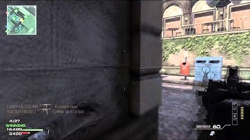 MODERN WARFARE 3 CROSS MAP THROWING KNIFE