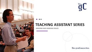 28 Teaching Assistant Series: #8 Grading Issues