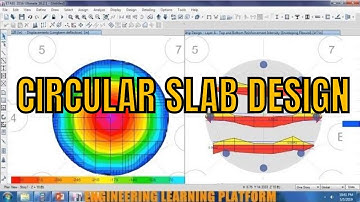 Detailing and Design of RCC Circular Slab using Etabs tutorial
