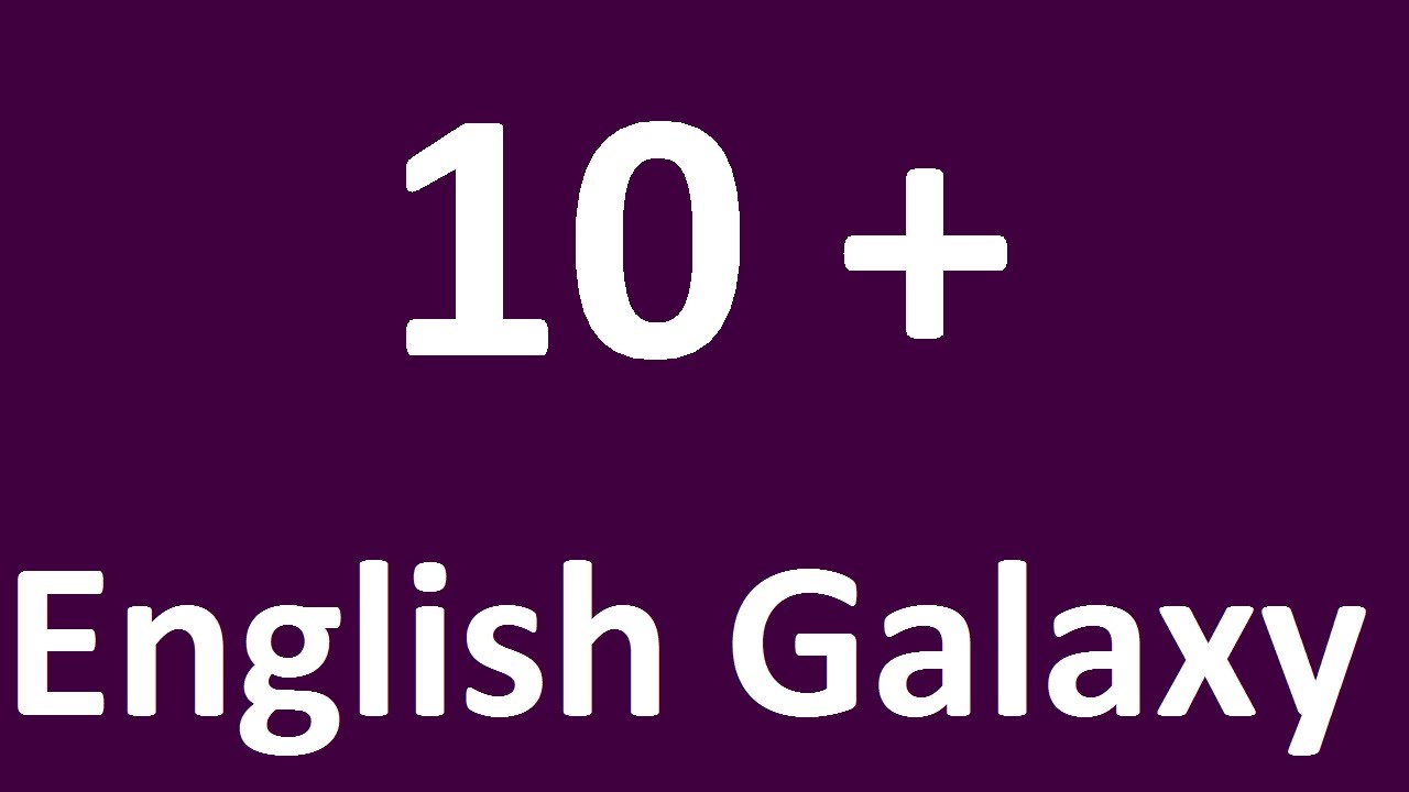Английский язык galaxy с нуля