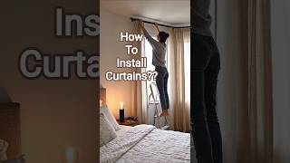 ❌90% People Make This Curtain Installation Mistake! 😱 #Shorts #curtains