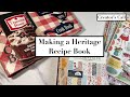 Starting a heritage keepsake recipe binder using a vintage cookbook episode 1