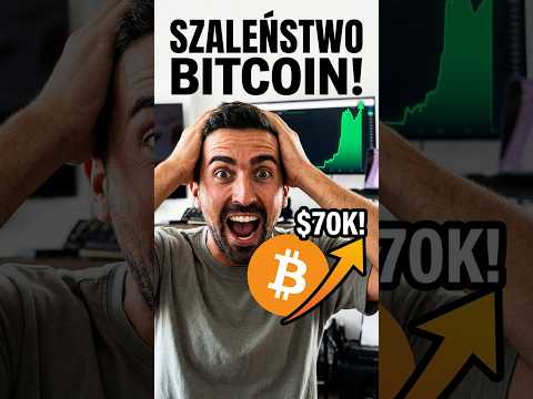 Bitcoin wystrzelił niemal do 70k. największy short squeeze w historii kryptowaluty