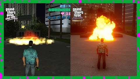 GTA Vice City- Original vs Definitive Edition - Comparison of Details!