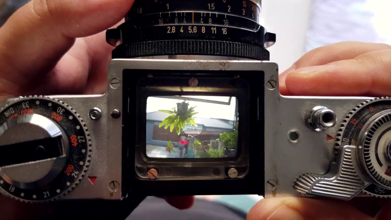 Zeiss Ikon Contax II Viseur Poitrine (WLF) Pour Pentacon Six TL Zeiss