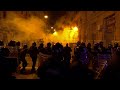 Coprifuoco notte di guerriglia a napoli proteste contro de luca