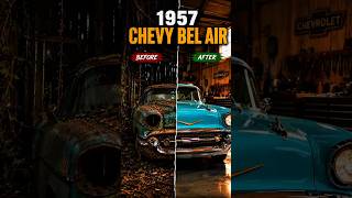 Rusted 1957 Chevrolet Bel Air Restored to Perfection! 😱From Scrap to Showroom | 1957 Chevy Bel Air