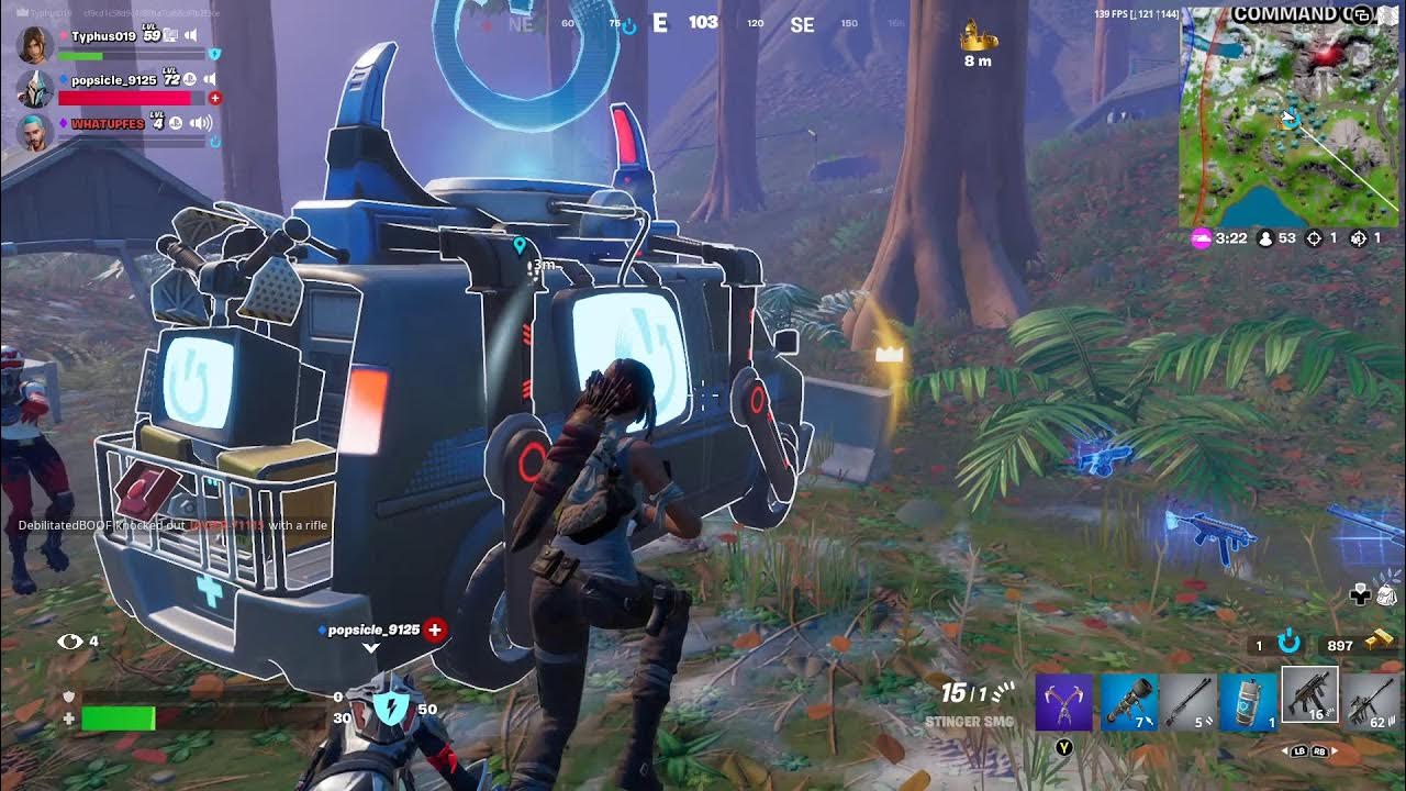 New Quests! Playing Fortnite with Popsicle and WHATUPFES! YouTube