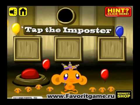 Прохождение игры Счастливая обезьянка воздушные шары  MONKEY GO HAPPY BALLOONS