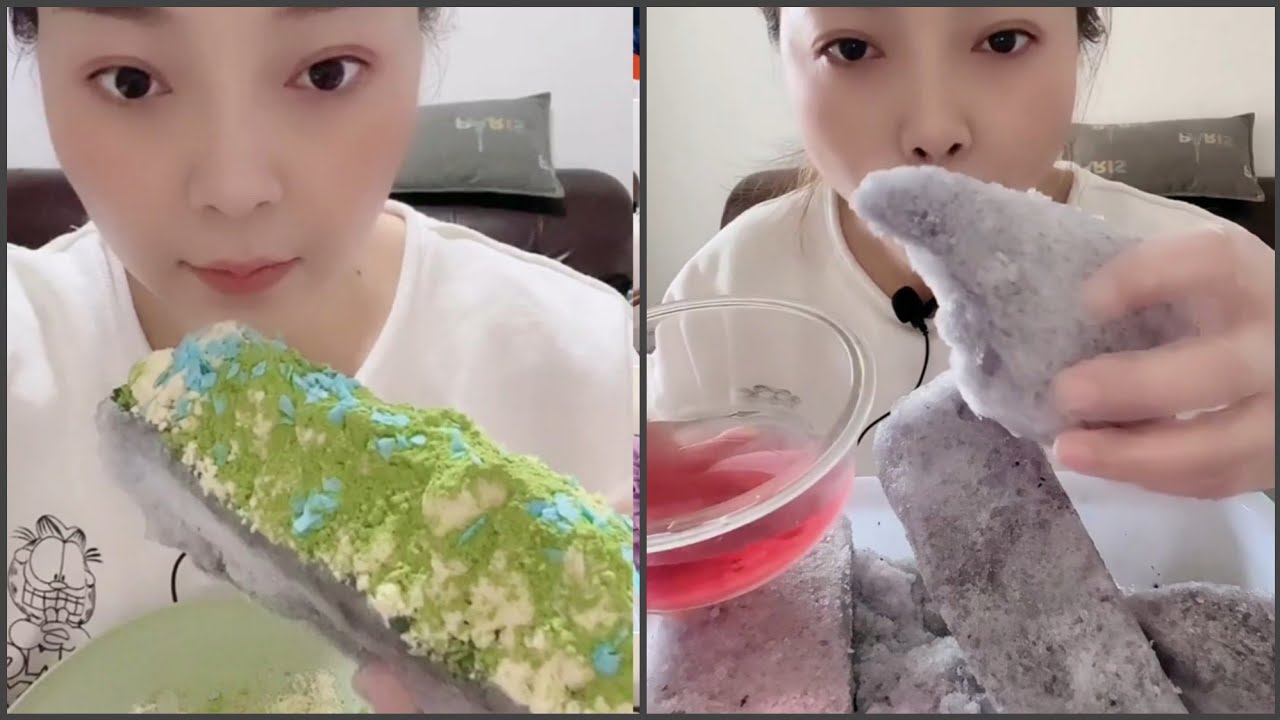 🧊🖤 4349 Dry Crispy Shaved Powdered Ice YouTube