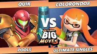 LMBM 2022 - quiK (Samus) Vs. Colorondo8 (Inkling) SSBU Ultimate Tournament