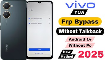 Vivo Y18i Frp Bypass Android 14 | Without Pc | Google Account Lock Unlock - New Method 2025
