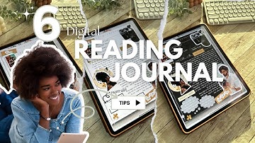 6 Digital Reading Journal Tips For Beginners | Reading Journal Goodnotes | iPad Reading Journal