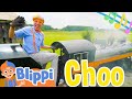 Nonstop Train Song 30 Min Loop | BLIPPI | Educational Songs For Kids