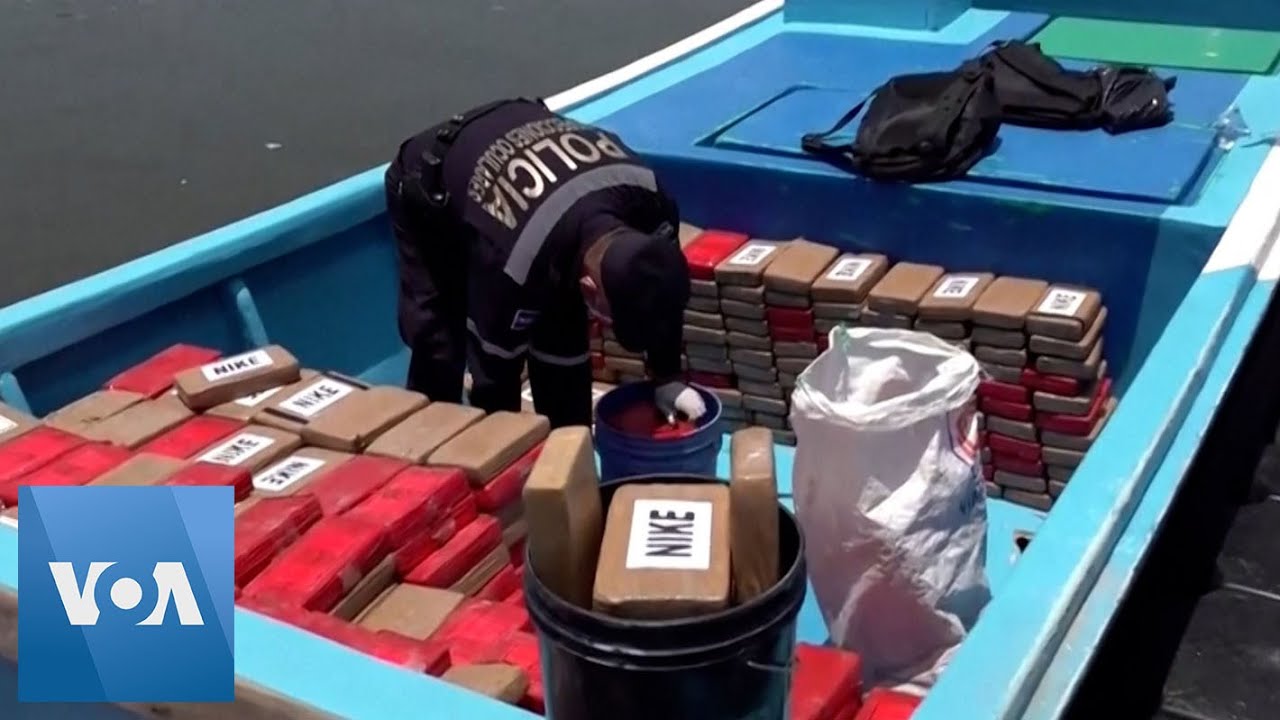 Over 3.6 Tons of Cocaine Seized in El Salvador - YouTube