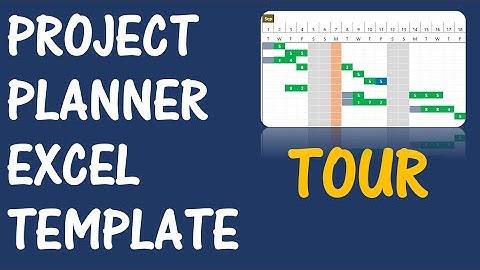 Project Planner (Advanced) - ExcelTemplate - v2 - Product Tour