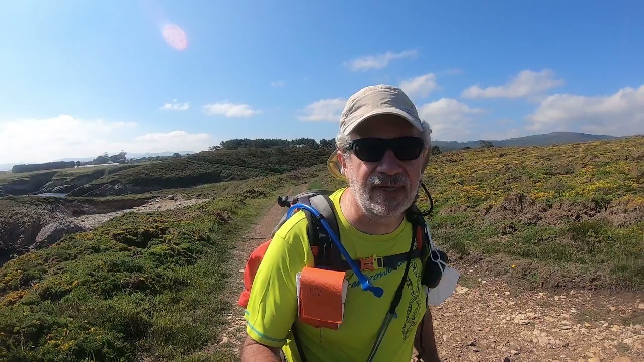 Camino de la ruta del Cantábrico,  1º día.