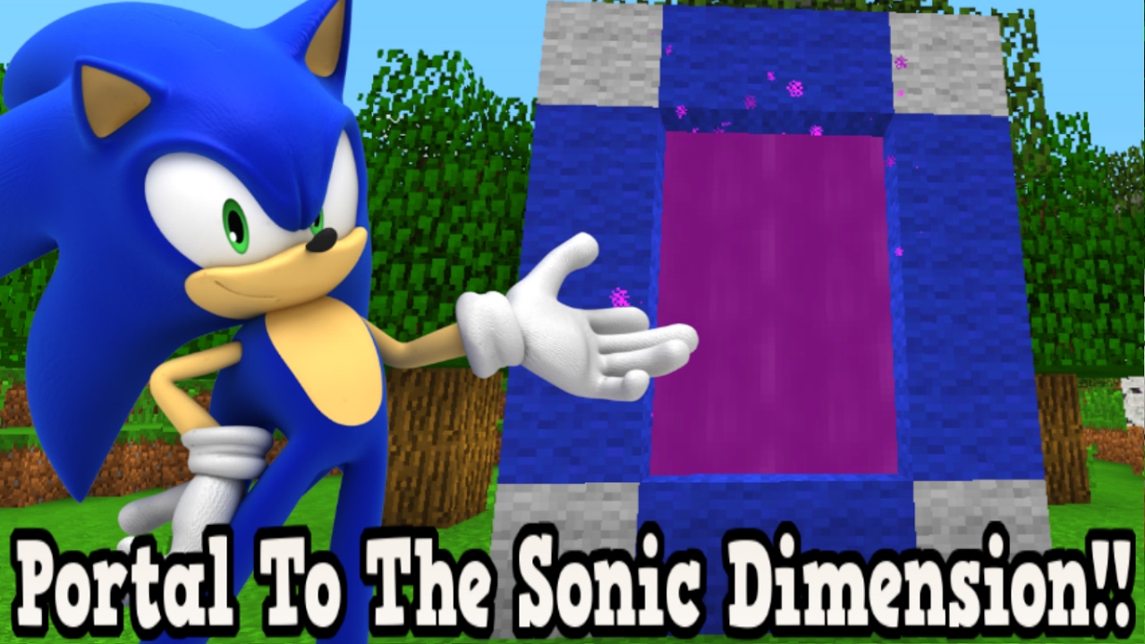 Minecraft How To Make A Portal To The Sonic Dimension Sonic Dimension Showcase Youtube Minecraft How To Make A Portal To The Sonic Dimension Sonic Dimension Showcase Youtube
